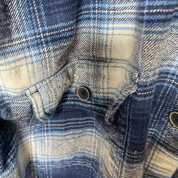 Jachs Mens Medium Button Down Blue - Picture 5 of 9